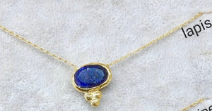 925 sterling silver necklace with gem stones and 24k gold plated 1.50cm-1.40cm